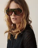 Summum Polo stijl kant black lace 3s5383-30783 Rachel Top