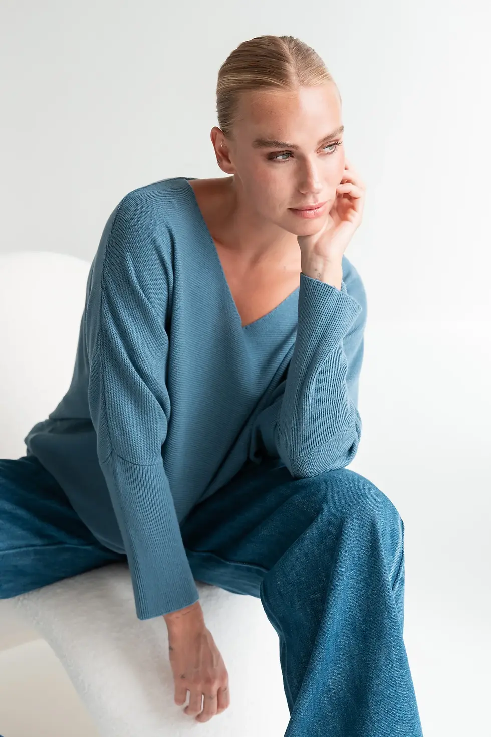 Juul & Belle Mara Longsleeve Jeans Blue