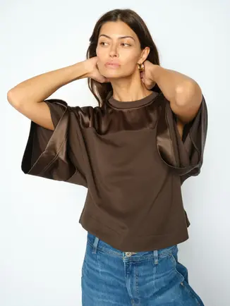 mos mosh mmlela satin sweatshirt 180840 delicious