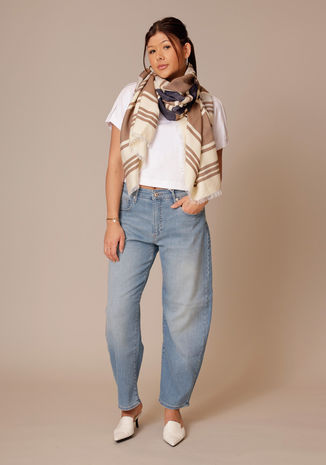Mac jeans danni barrel scissor blue 0389L 3110/90 D411