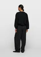 10Days Sweater Pleated 20-818-6201 Black