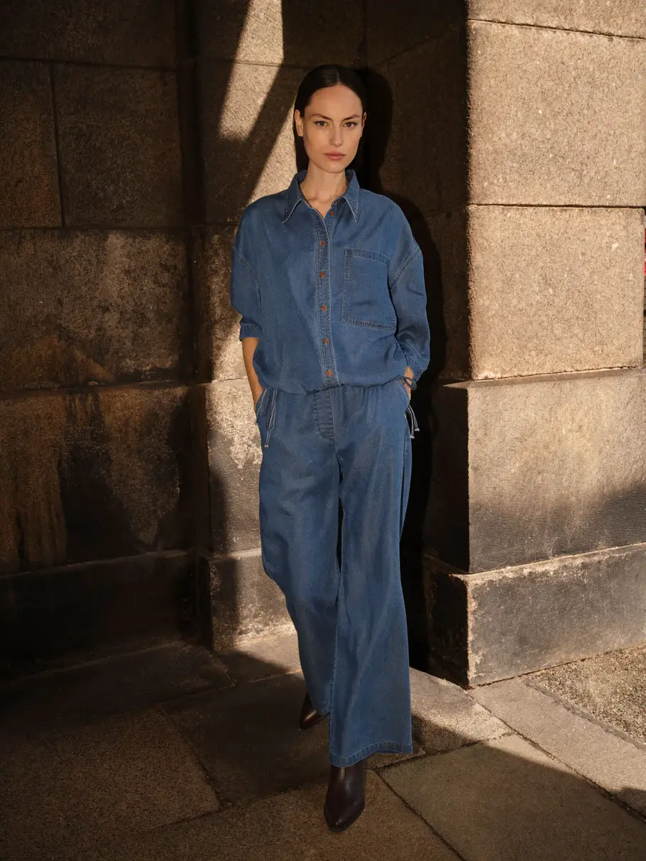 Mos Mosh MMKris Lich Pant 179260 blue