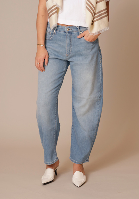Mac jeans danni barrel scissor blue 0389L 3110/90 D411