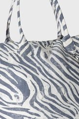 10days beach shopper zebra 20-950-6202