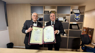 Supremo Conselho do Brasil e Supremo Conselho de Quintana Roo México firmam Tratado de Amizade.