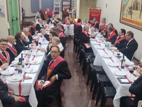 Capítulo Rosa Cruz de Bragança Paulista Celebra Banquete de Endoenças