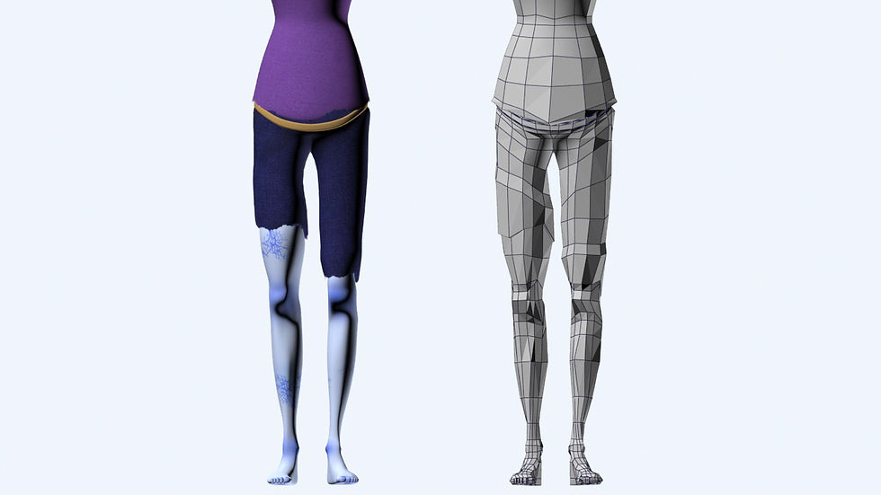 Emily modeling (Bottom)