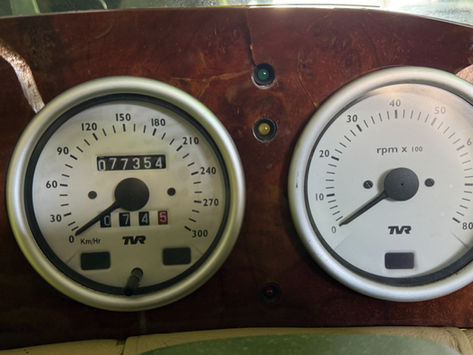 TVR キミーラ メーターパネル修理