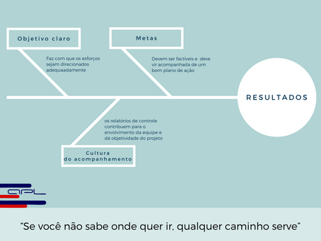 Como os objetivos e metas podem influenciar nos resultados do negócio?