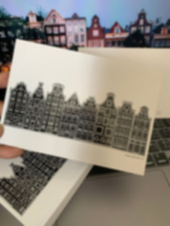 Postcard - Traditional Amsterdam House Vol.1, Greeting Card Holland