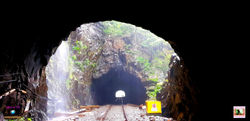 Back to back tunnels during Dudhsagar trek