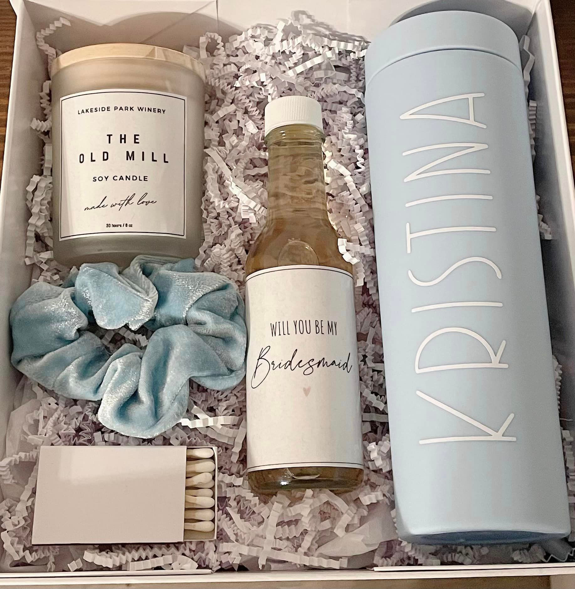 Large Custom Wine Box