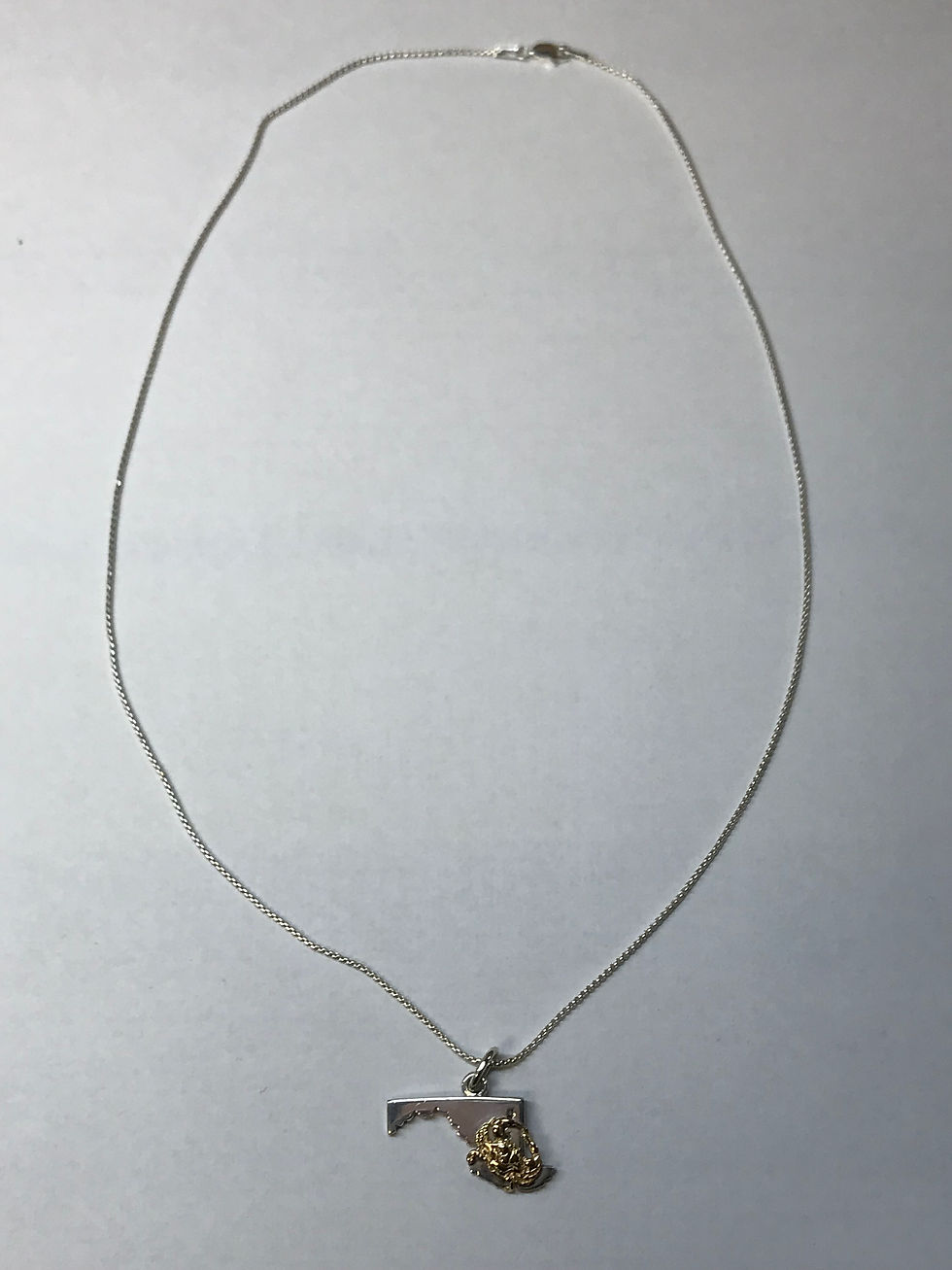 Thumbnail: Best of the Bay 14k Crab Necklace