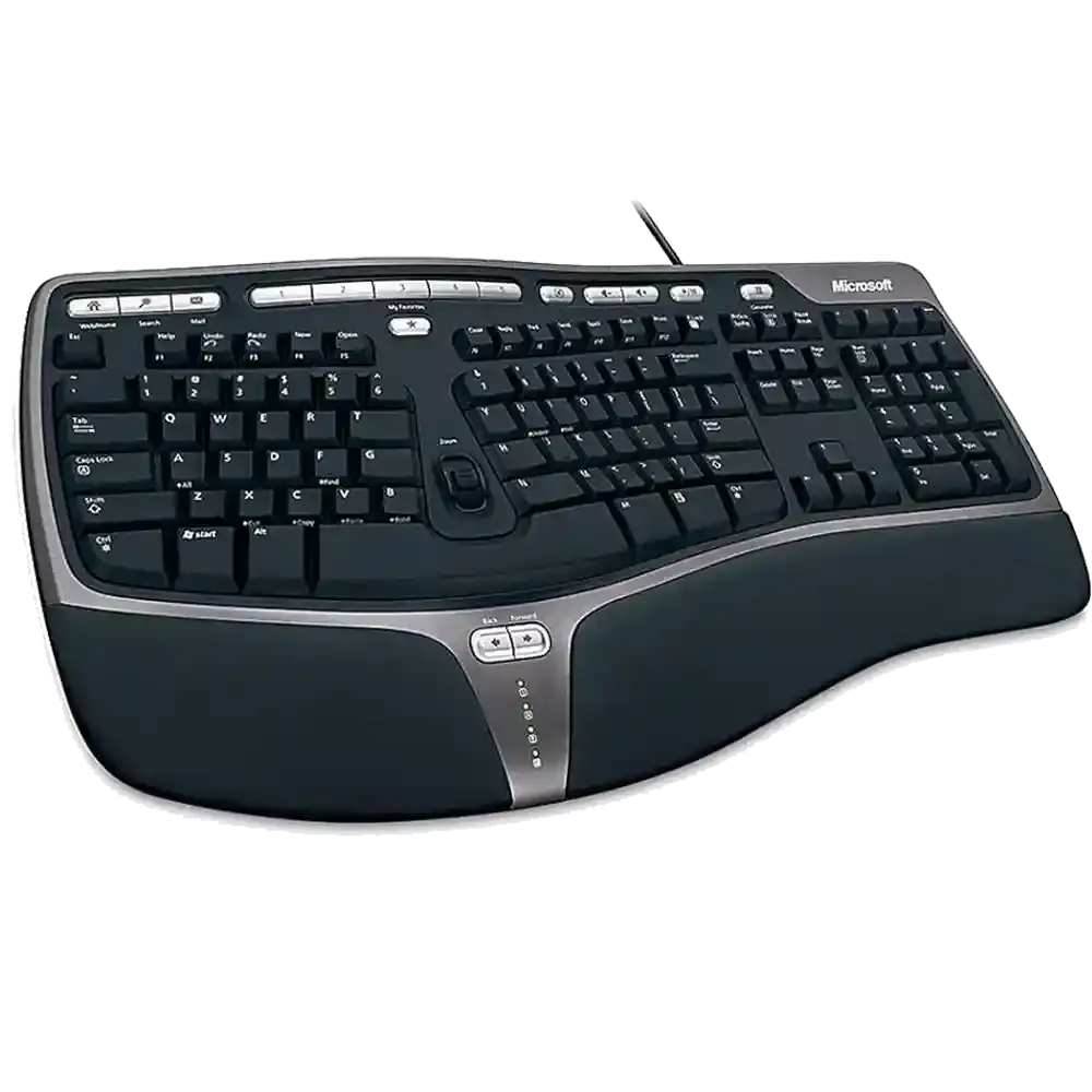Clavier Microsoft ergonomique naturel 4000 Canadien français BR