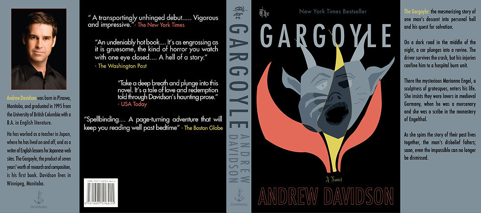 The Gargoyle Book Jacket