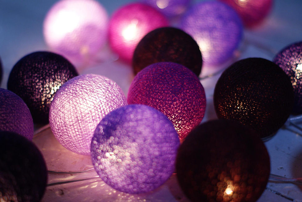 Para os seres humanos, o roxo é uma cor difícil de perceber.