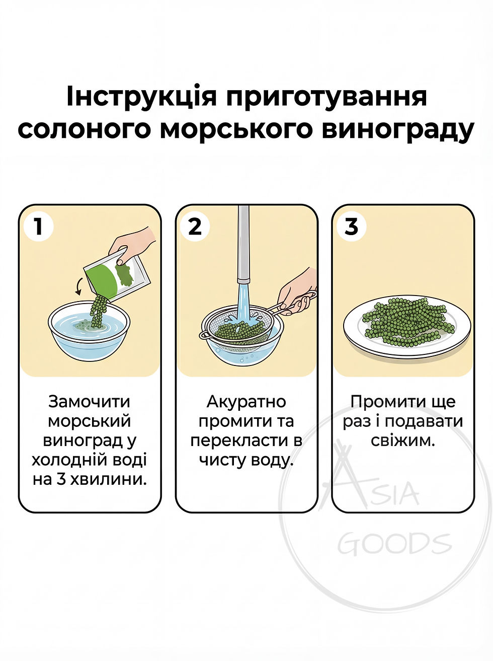Прев'ю: Корейський Морський виноград 