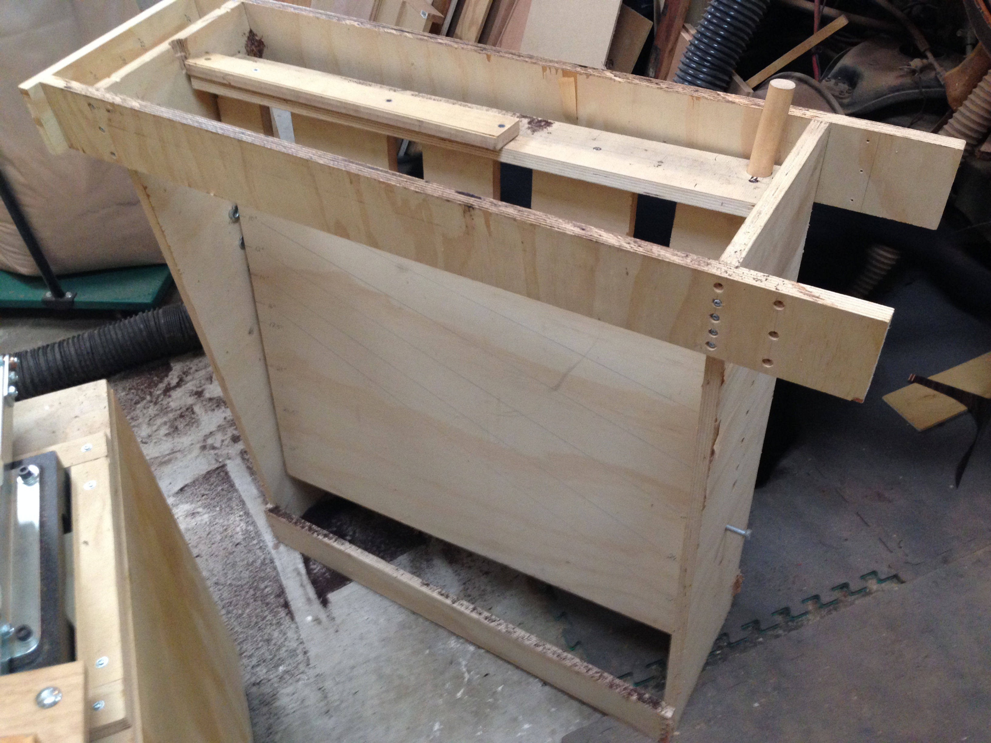 Fret Board Radius Jig