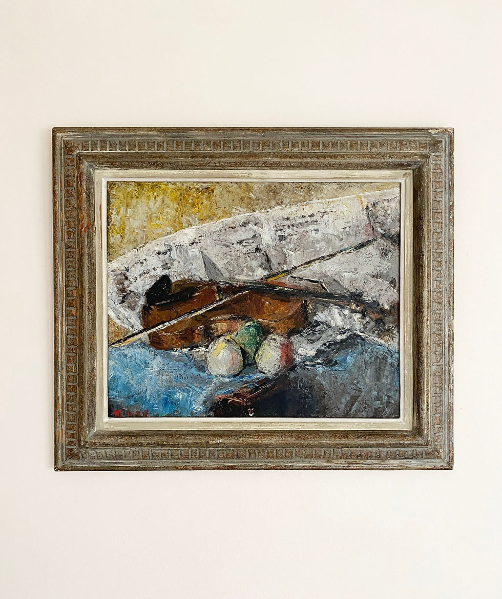 Still Life with Pears and Violin, 1959