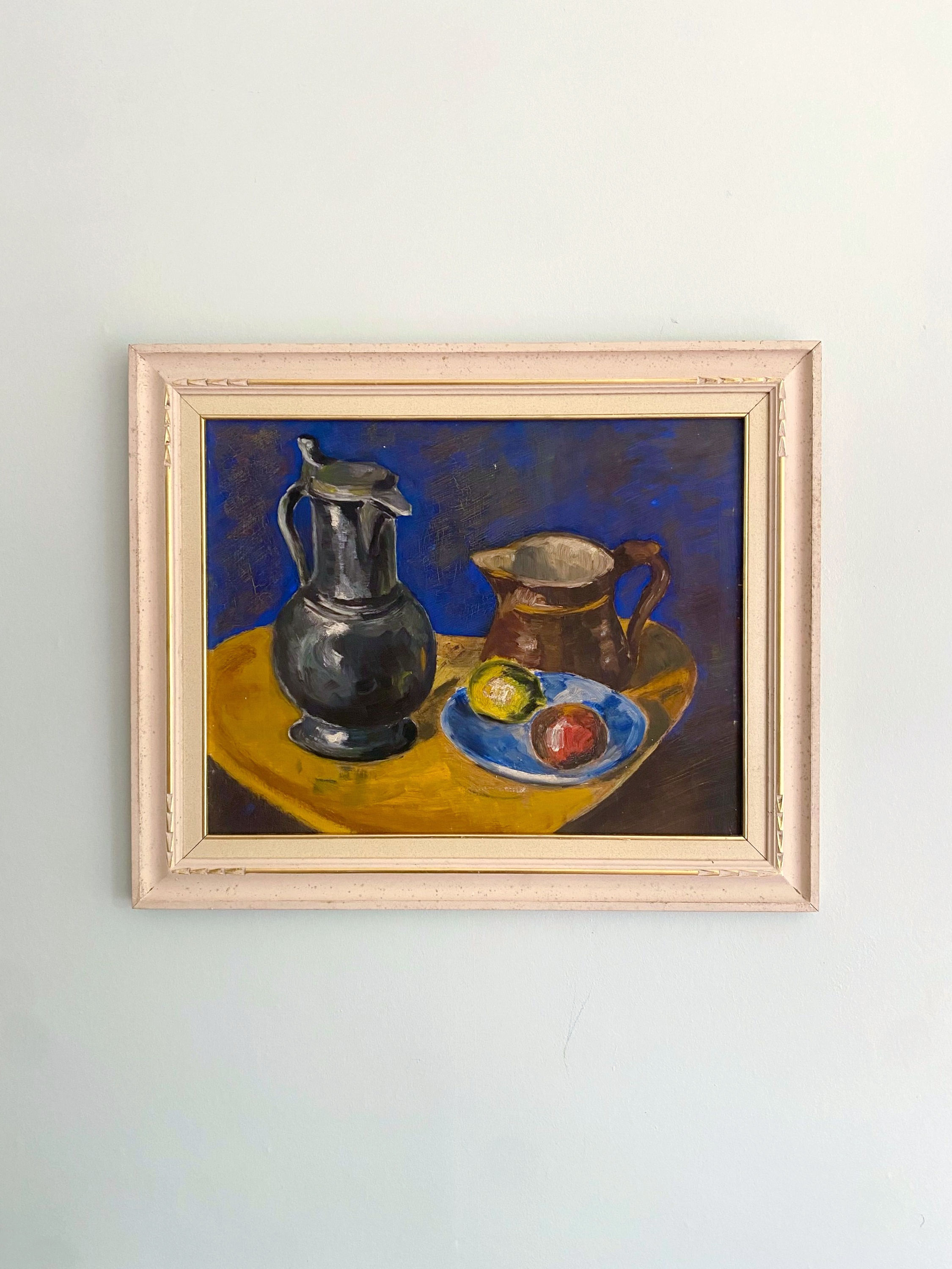 Angèle BIET, Still life with jugs