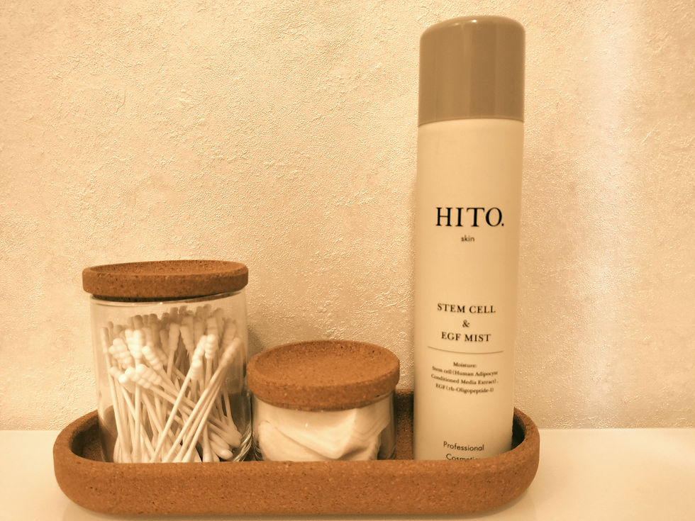 施術後に使用する化粧水スプレー