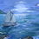 Thumbnail: Moonlit Drift - Original Painting