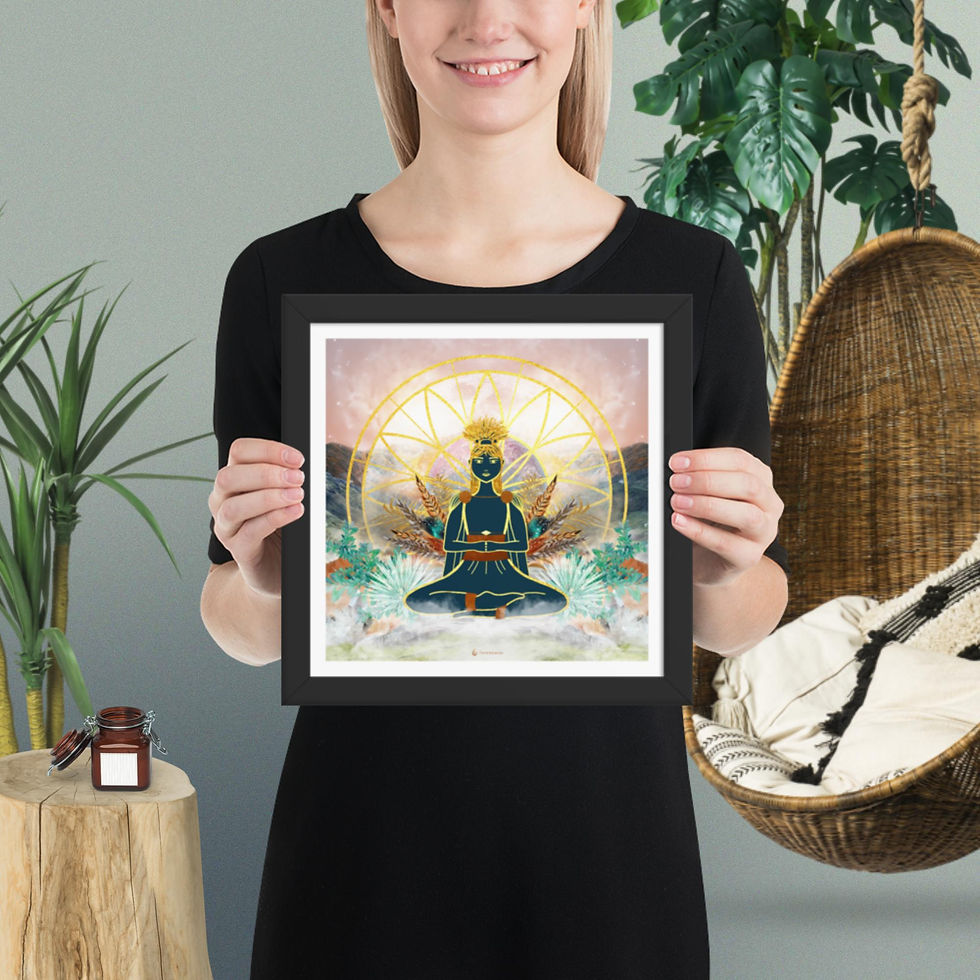 Miniature : Framed Poster ~ The Warrioress