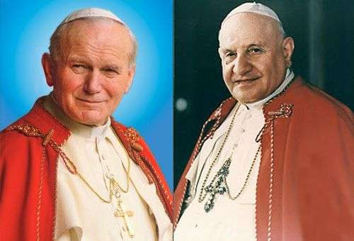 João Paulo II e João XXIII