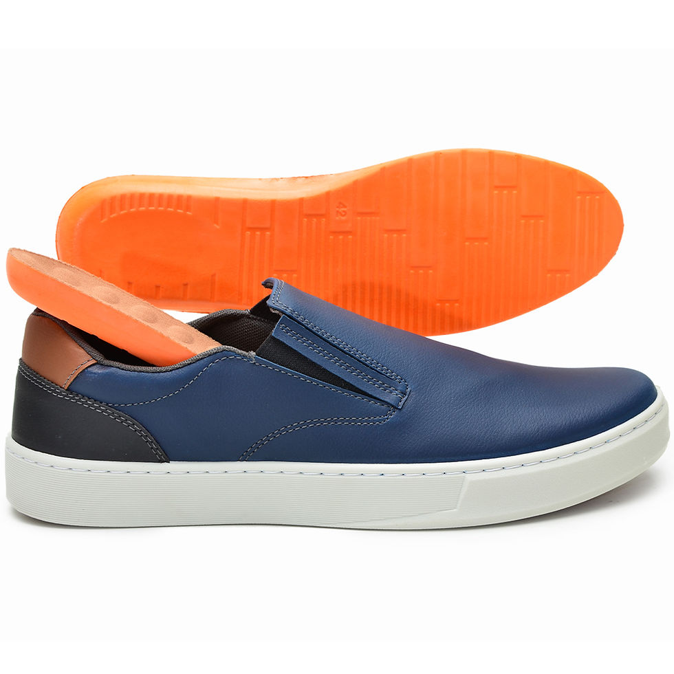 Miniatura: TÊNIS CASUAL SLIP-ON FLY MARINHO