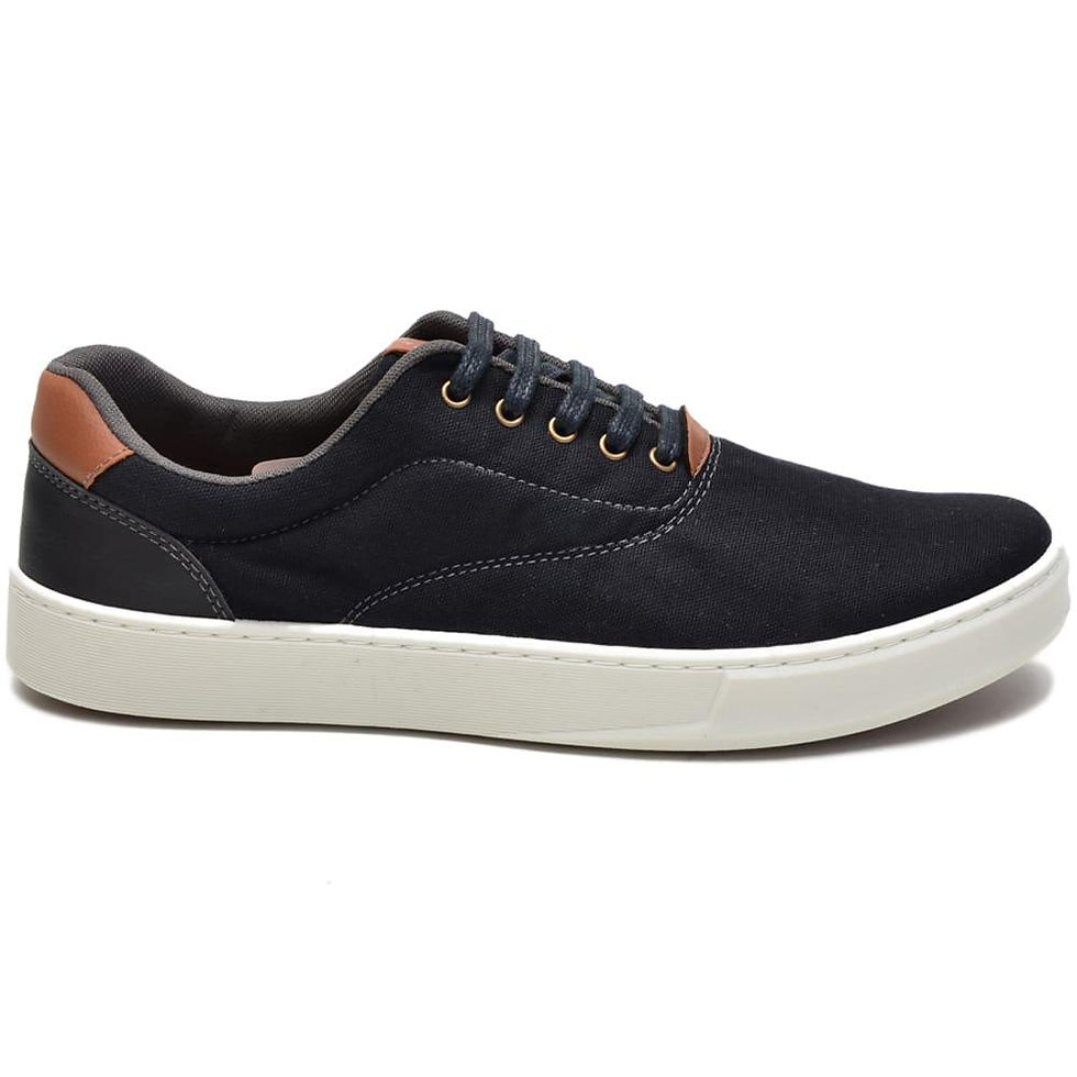 Miniatura: TÊNIS CASUAL CANVAS LONA PRETO