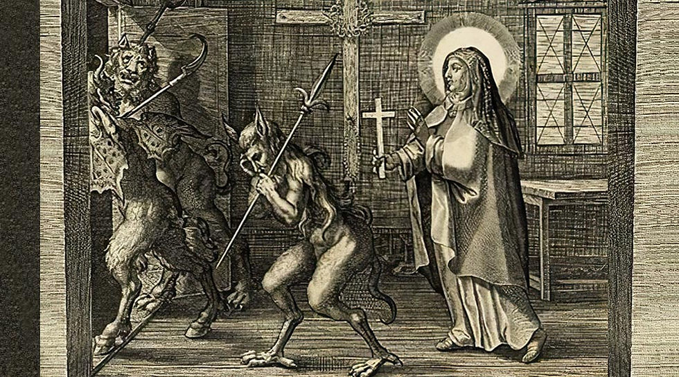 O dia em que Santa Teresa D’Ávila venceu o demônio com o poder da água benta
