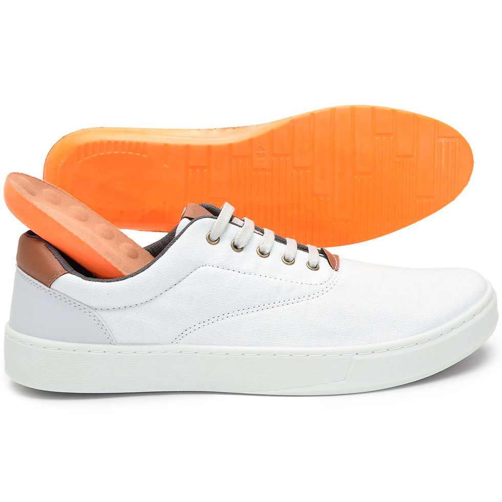 Miniatura: TÊNIS CASUAL CANVAS LONA OFF-WHITE