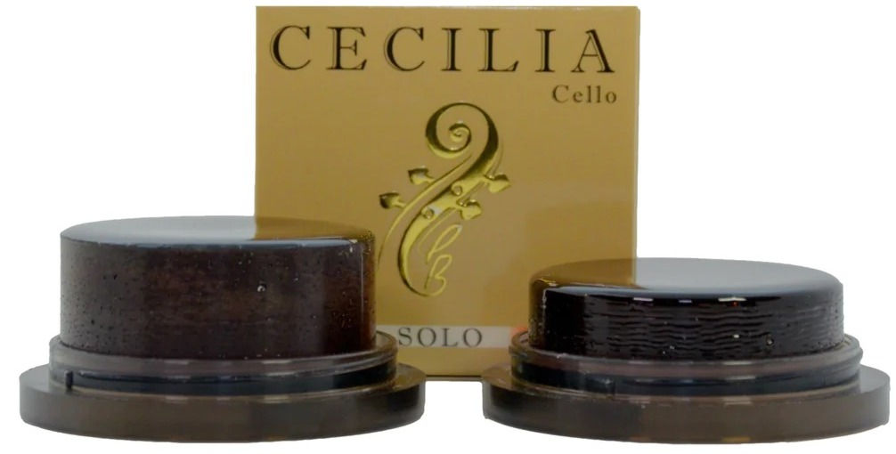 Colofonia Cecilia Solo Cello - Half Cake - (Goma Pez)