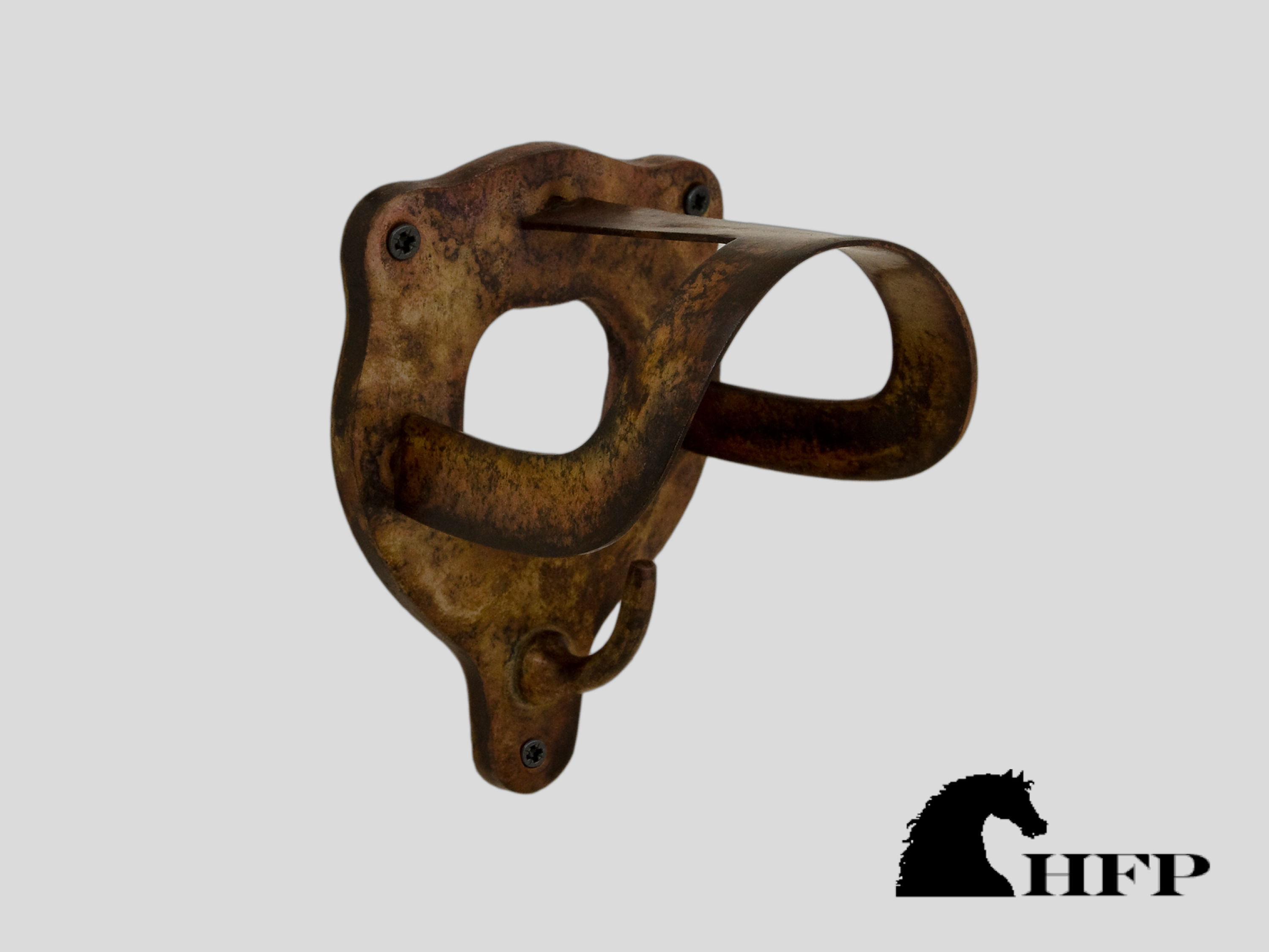 Brown Patina Bridle Bracket