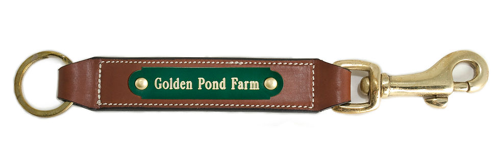 Leather Key Fob