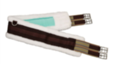 StayDry NanoSilver Brown Nylon Fleece Girth