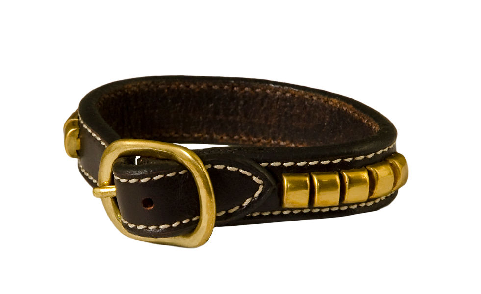 Clincher Leather Bracelet