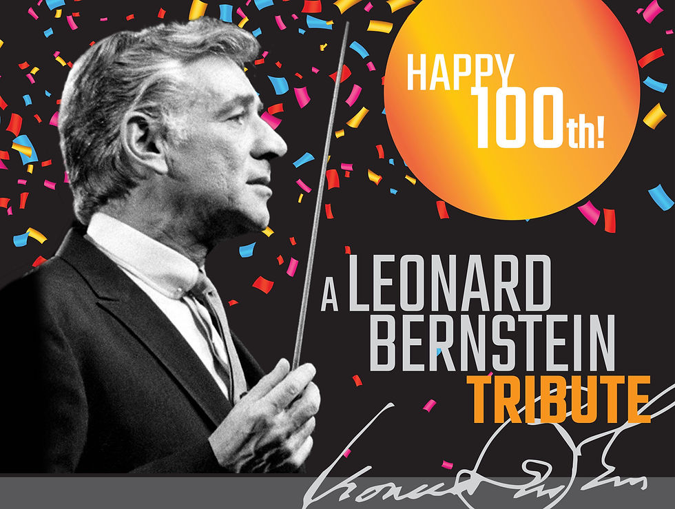Leonard Bernstein Tribute Poster