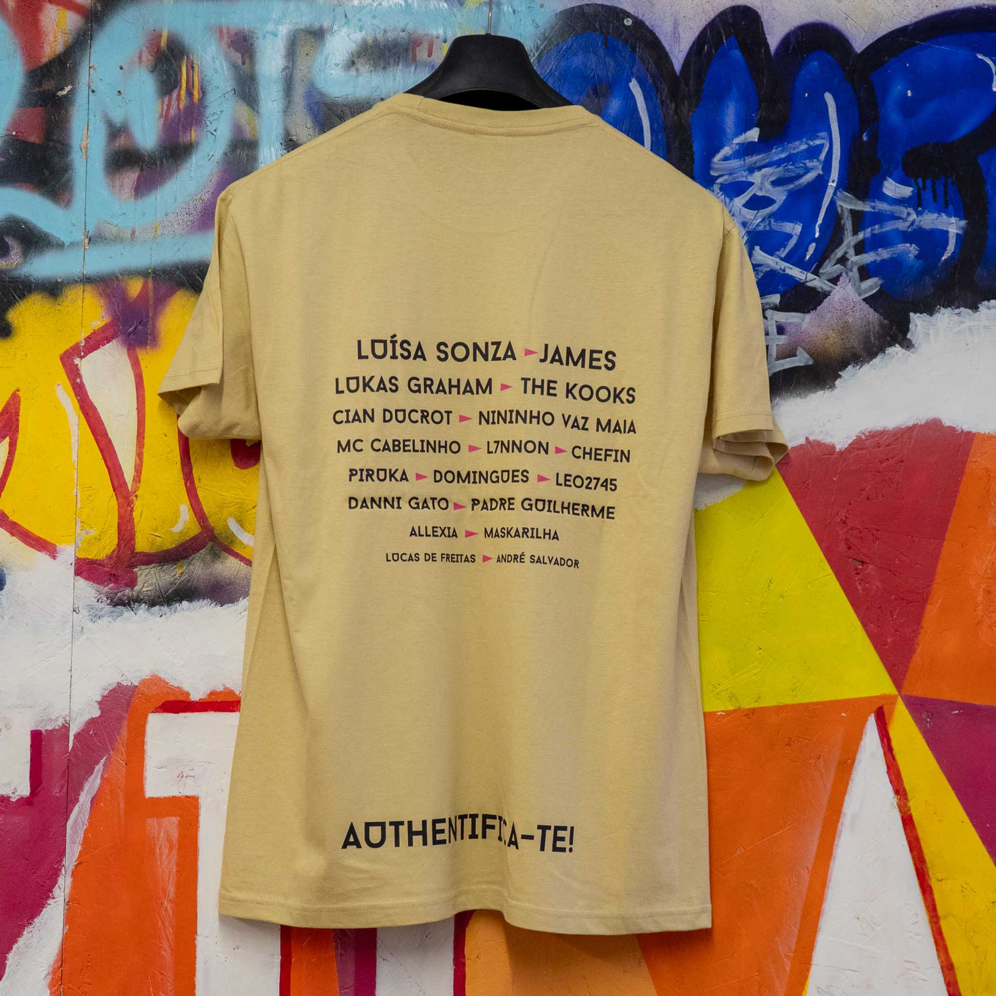 T-shirt Bege Authentica'24