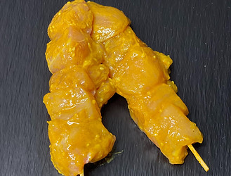 Boucherie Pradervand, Produits, Brochettes poulet curry