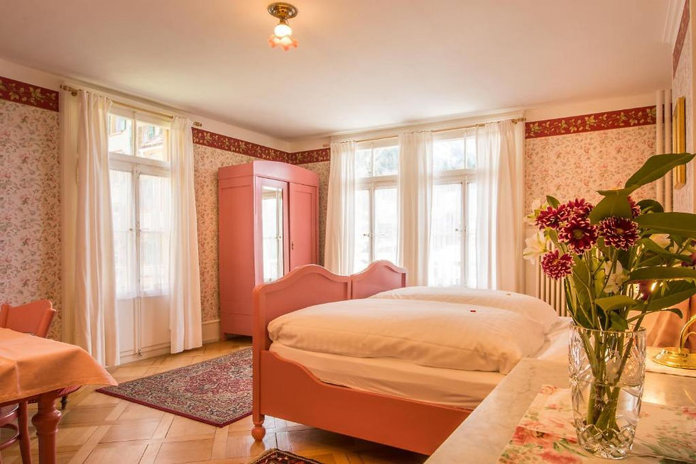 A room at the Hotel Falken