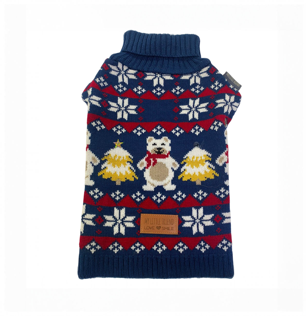 My Little Dog Sueter Oso navideño