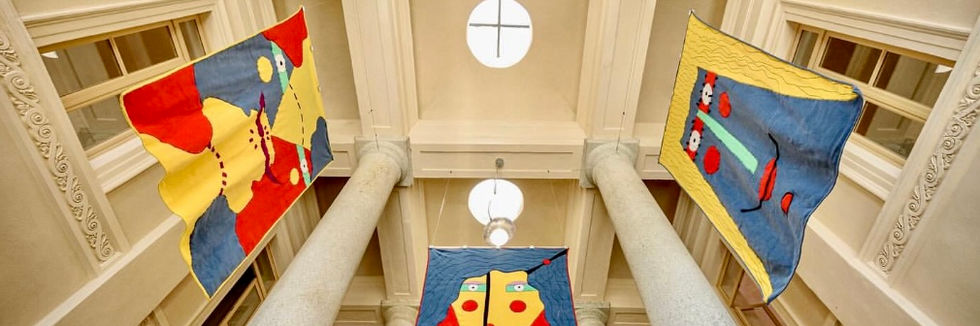 FABRIC TAPESTRY INSTALLATION
Brescia, 2011