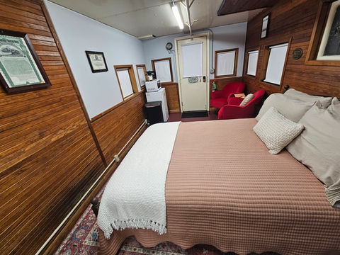 Caboose Inn Red NY Central Car