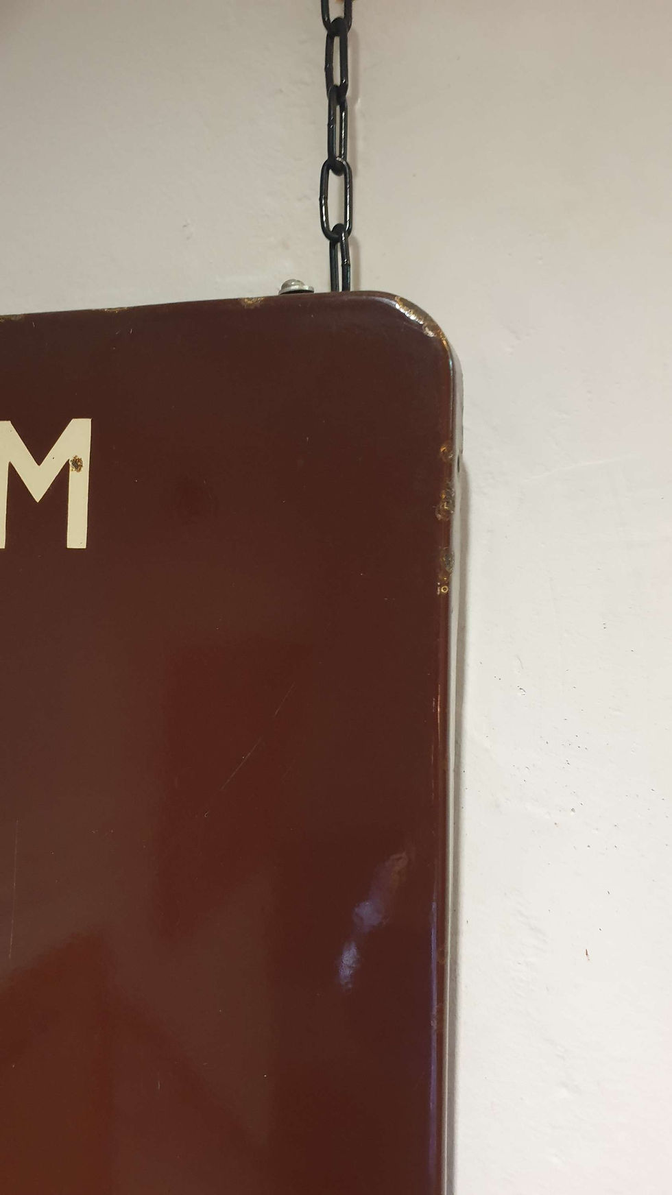 Thumbnail: Original GWR  Railway Platform 3 enamel sign.