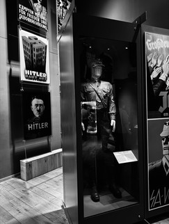 black and whit epicture of a soldier uniform