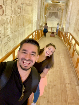 smiling couple