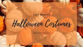 Last Minute Halloween Costumes for Lazy People