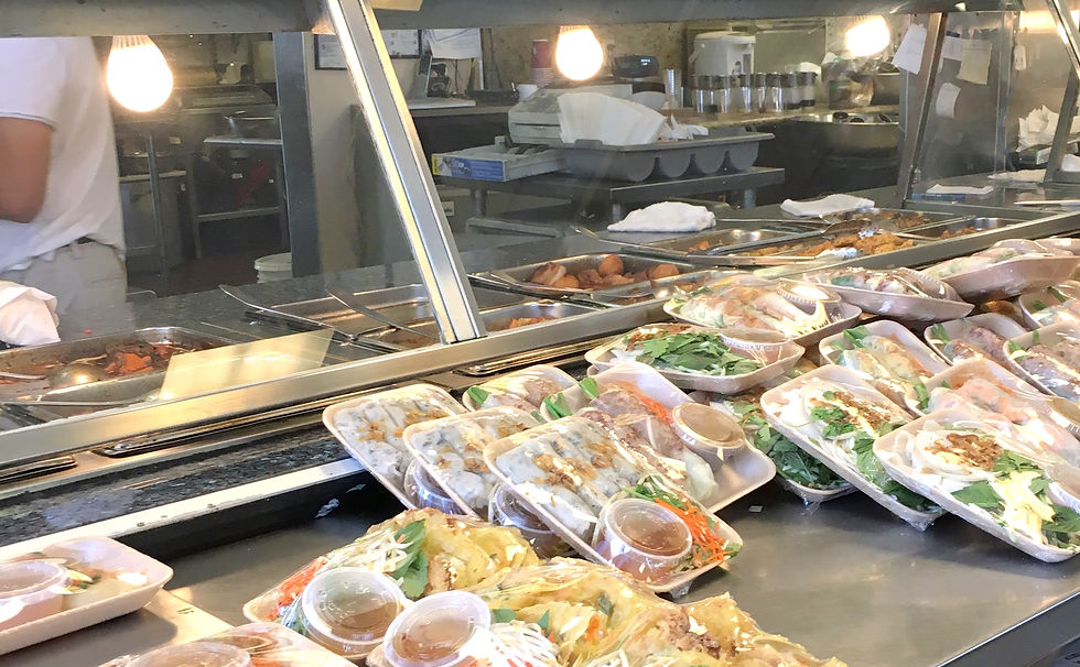 Saigon Deli Spring Rolls - International District | Sunburn in Seattle