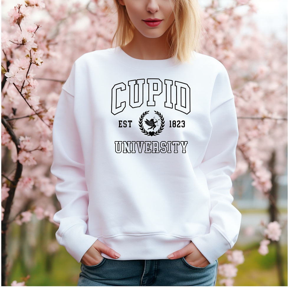 Thumbnail: CUPID UNIVERSITY SWEATSHIRT